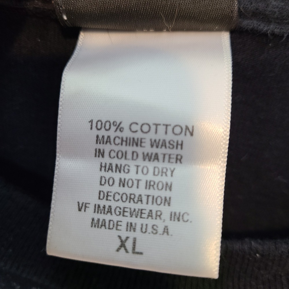 Harley Davidson Coast Guard 2000s T Shirt Size XL Mackinaw City,‎ MI Black Y2K - Picture 5 of 8